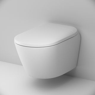 Подвесной унитаз Am.Pm Sensation CCC301700SC с интегрированным электронным биде TouchReel